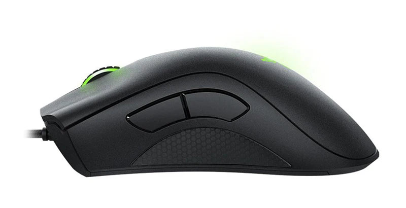 Original Razer DeathAdder Essential Wired Gaming Mouse Mice 6400DPI Optical Sensor 5 Independently Buttons