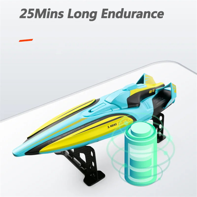 30KM/H RC High Speed Racing Boat Speedboat