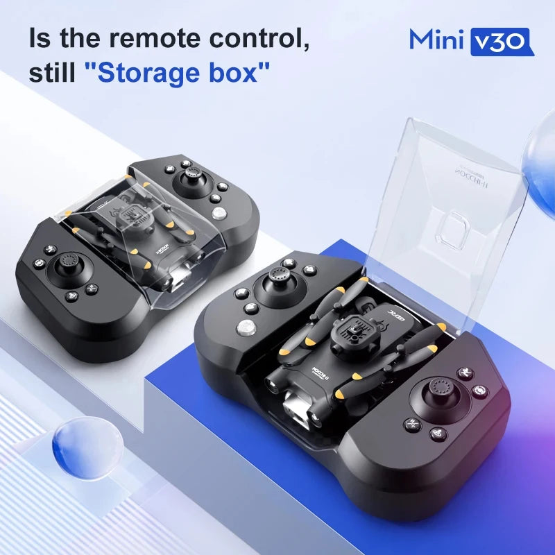 XIAOMI 4DRC V30 Mini Drone with Camera HD 4K 1080P FPV RC Drones Profesional Five-sided Obstacle Avoidance Helicopter Drone Toy