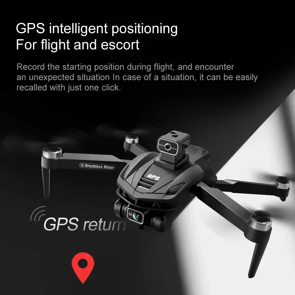 2024 New V168 Mini Drone 5G WiFi FPV Professina HD Aerial Photography 8k Dual-Camera Quadcopter for Xiaomi Optical Flow RC