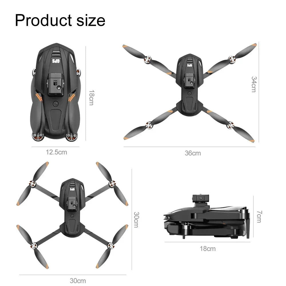 2024 New V168 Mini Drone 5G WiFi FPV Professina HD Aerial Photography 8k Dual-Camera Quadcopter for Xiaomi Optical Flow RC