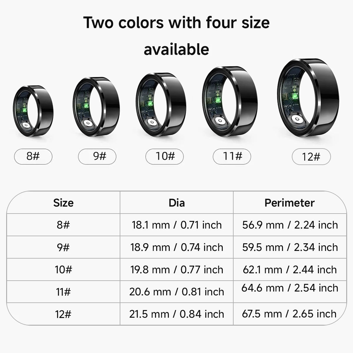 Smart Ring 2024 Men Women Health Detection Heart Rate Sleep Monitor Sports Tracker IP68 Waterproof Big Battery R06 For Men Women