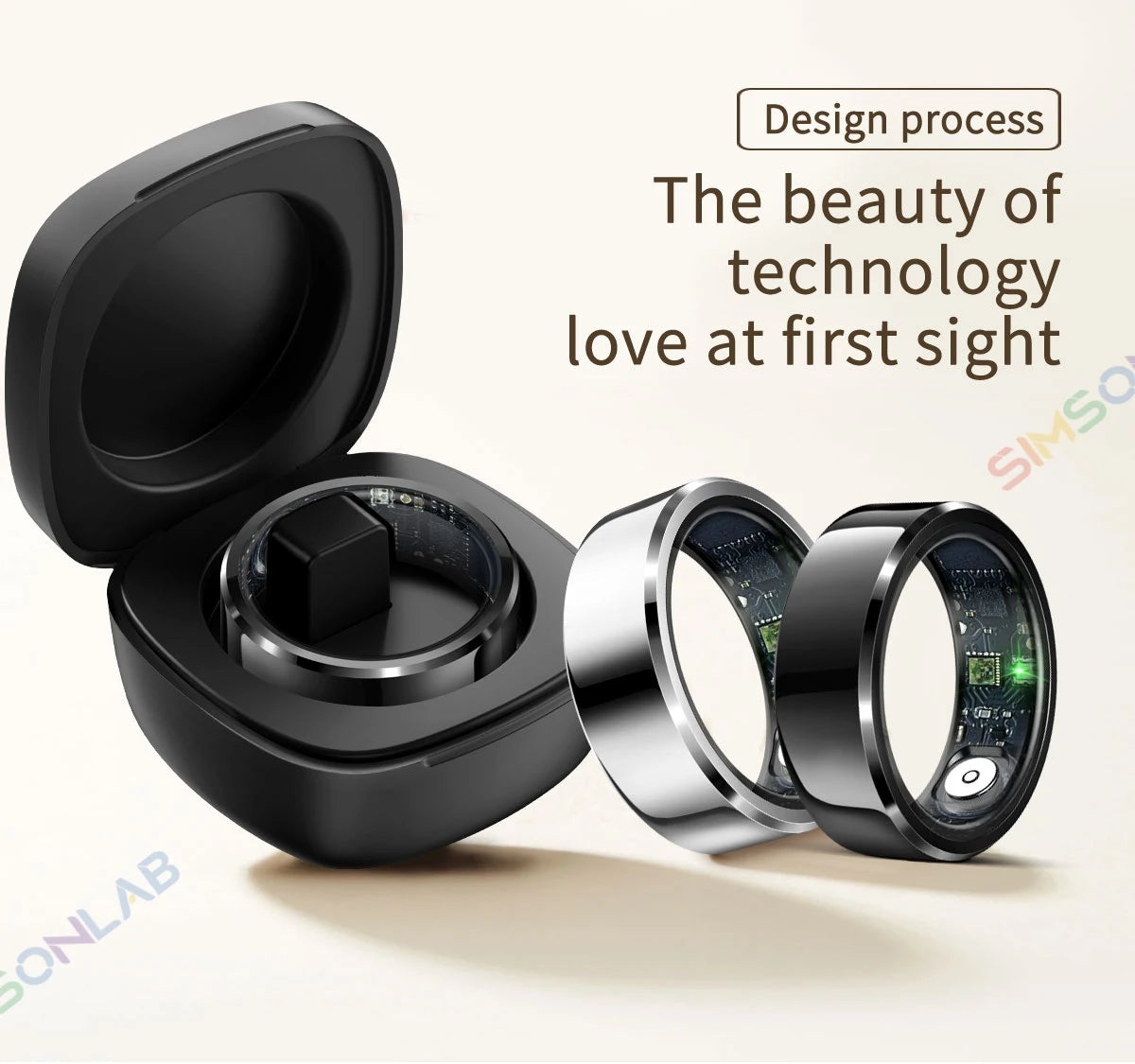 Smart Ring 2024 Men Women Health Detection Heart Rate Sleep Monitor Sports Tracker IP68 Waterproof Big Battery R06 For Men Women