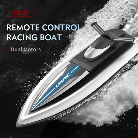 2.4G LSRC-B8 RC High Speed Racing Boat Waterproof Rechargeable