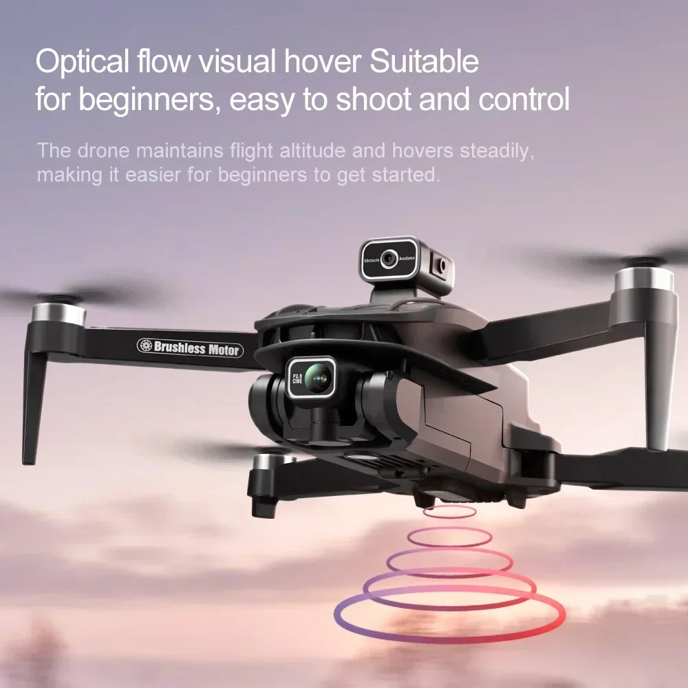 2024 New V168 Mini Drone 5G WiFi FPV Professina HD Aerial Photography 8k Dual-Camera Quadcopter for Xiaomi Optical Flow RC