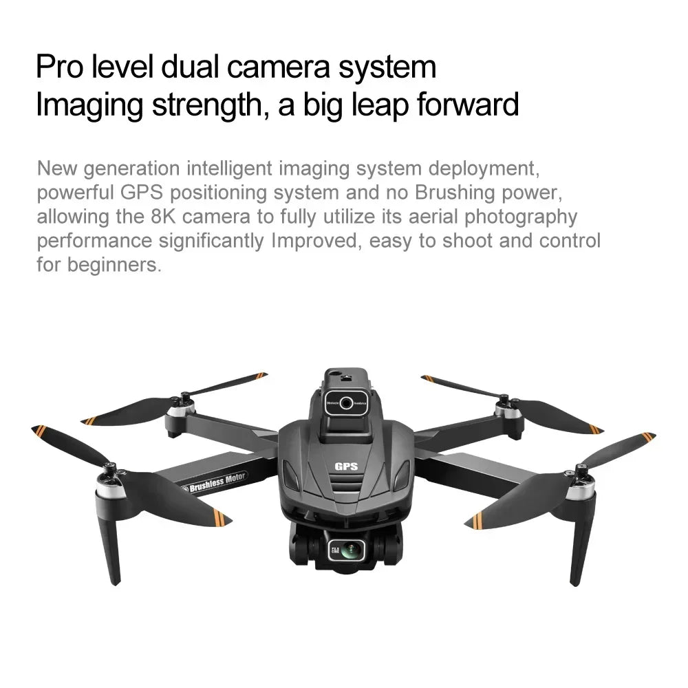 2024 New V168 Mini Drone 5G WiFi FPV Professina HD Aerial Photography 8k Dual-Camera Quadcopter for Xiaomi Optical Flow RC