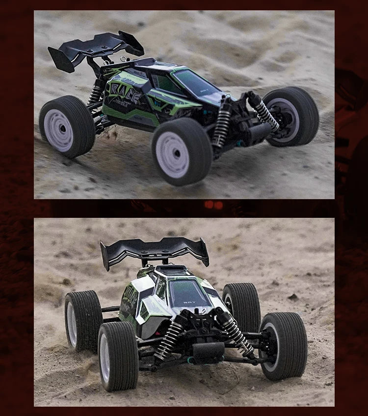 1:16 70KM/H Or 50KM/H 4WD RC Car With LED Remote Control Cars High Speed Drift Monster 4x4 Truck