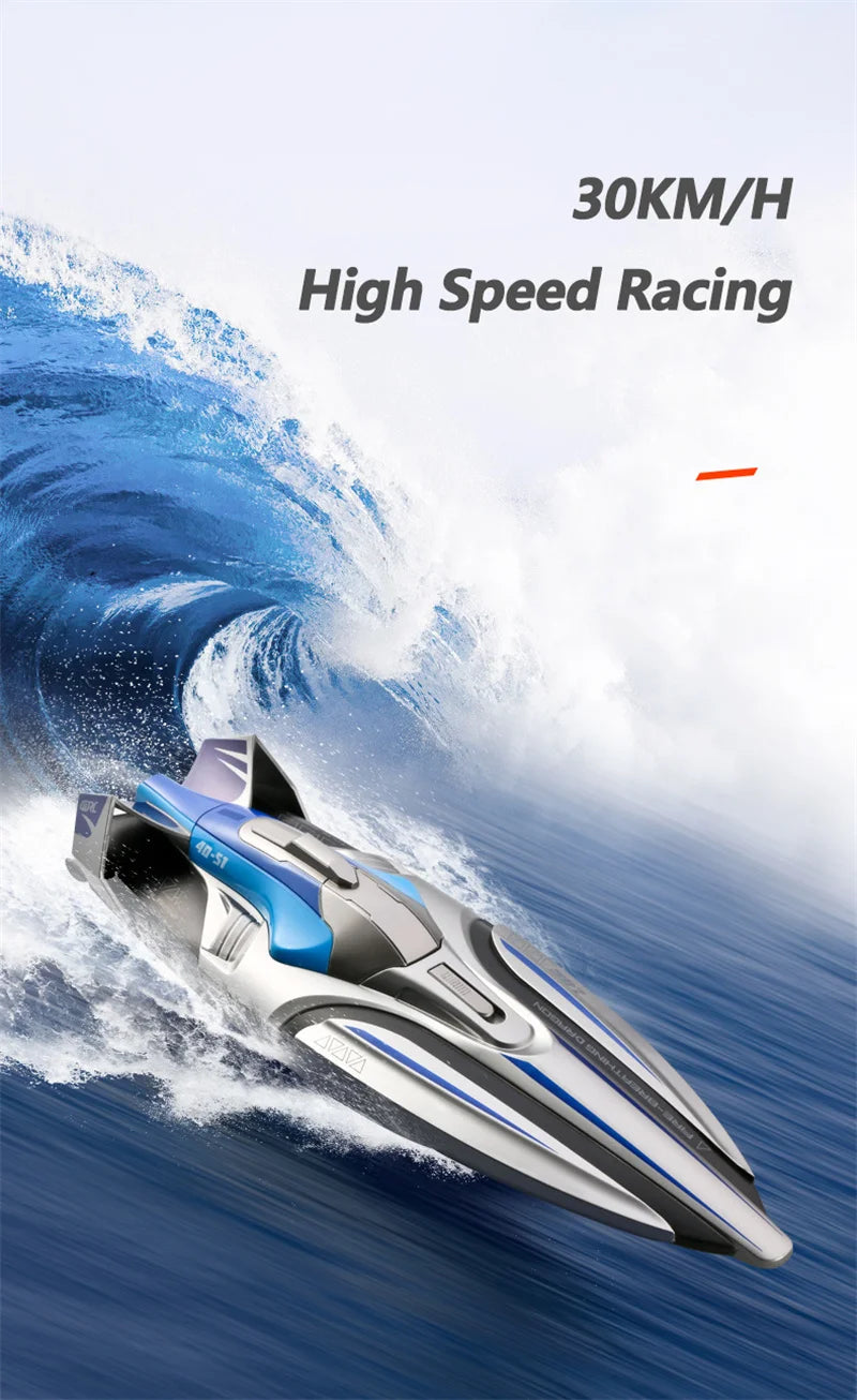 30KM/H RC High Speed Racing Boat Speedboat