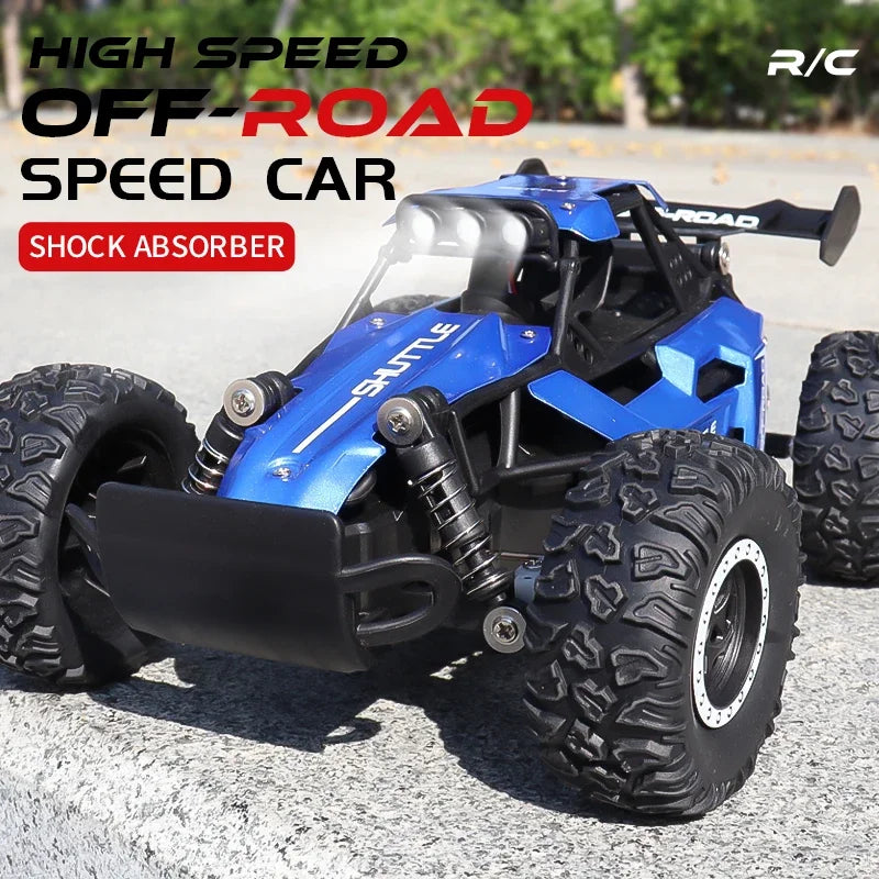 RC Car 1:16 2WD  with LED Light  2.4G 20KM/H High Speed Off-Road