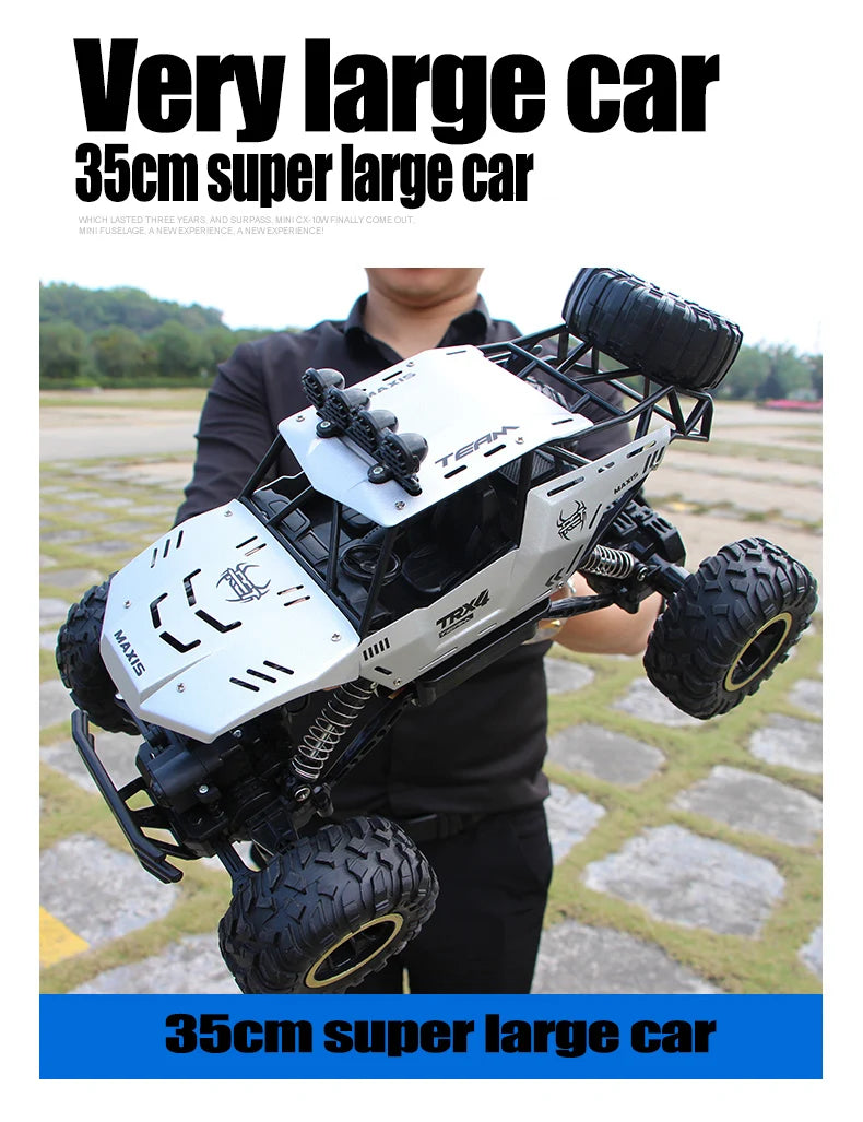 1:12 / 1:16 4WD RC Car With Led Lights 2.4G Radio Remote Control Cars Buggy Off-Road Control Trucks Boys Toys for Children